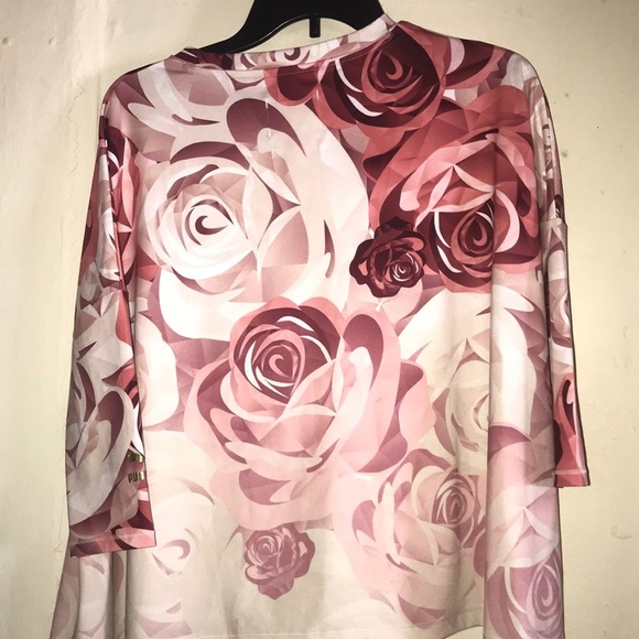 Puma floral activewear shirt - Picture 4 of 4